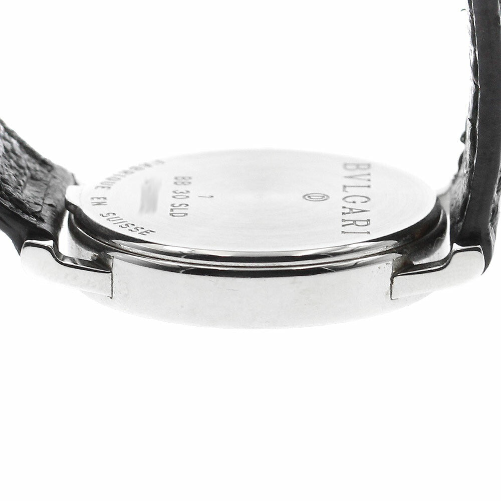 BVLGARI BB30SLD Bulgari Date 4P Diamond Quartz Boys' Watch