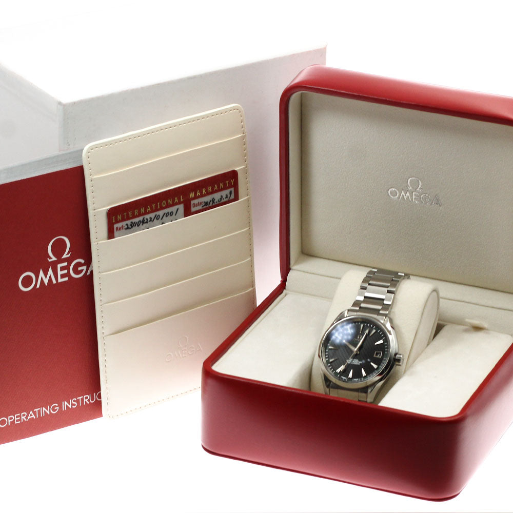 OMEGA 231.10.42.21.01.001 Seamaster Aqua Terra Co-Axial Automatic Men's Watch (with box and warranty)