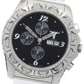 TIRET NEW YORK Chronograph Diamond Bezel Automatic Men's Watch with Box