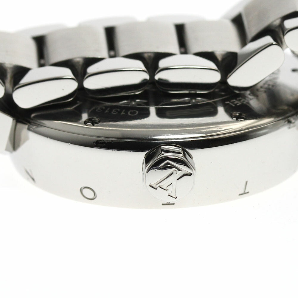 LOUIS VUITTON Q13130 Tambour Hologram Date Quartz Ladies Watch (Good Condition)