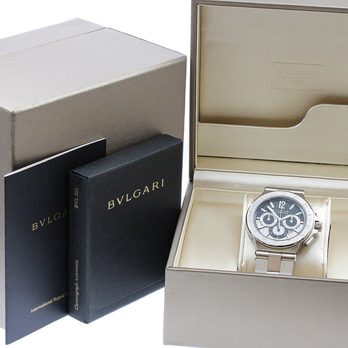 BVLGARI DG42SCH Diagono Calibro 303 Chronograph Automatic Men's Watch (with box and warranty)