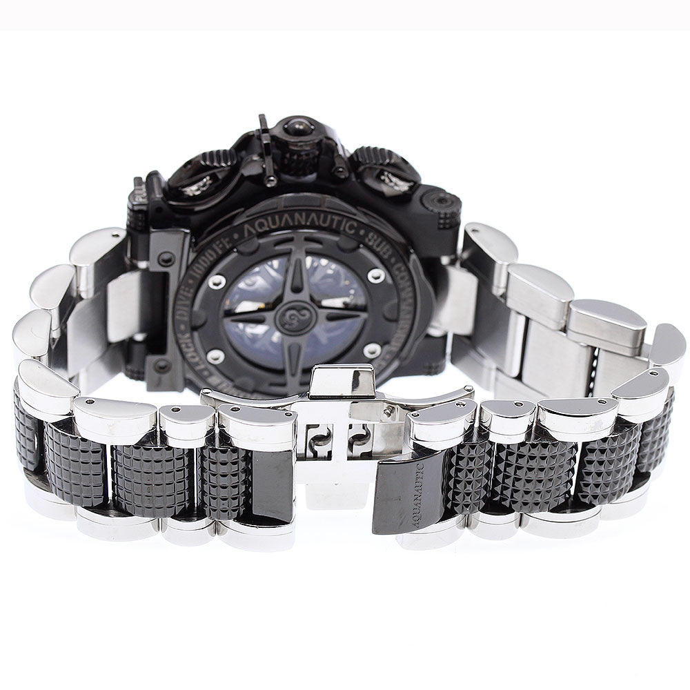 AQUANAUTIC Subcommander Skull Diamond Automatic Men's Watch