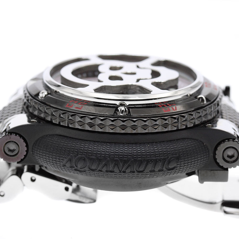 AQUANAUTIC Subcommander Skull Diamond Automatic Men's Watch
