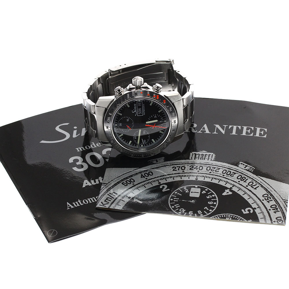 Sinn 303.AUTOBAHN Autobahn Chronograph Day-Date Automatic Men's Watch with Warranty
