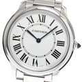 CARTIER WSRN0034 Ronde Must de 36mm Quartz Boys' Watch Excellent Condition with Warranty.