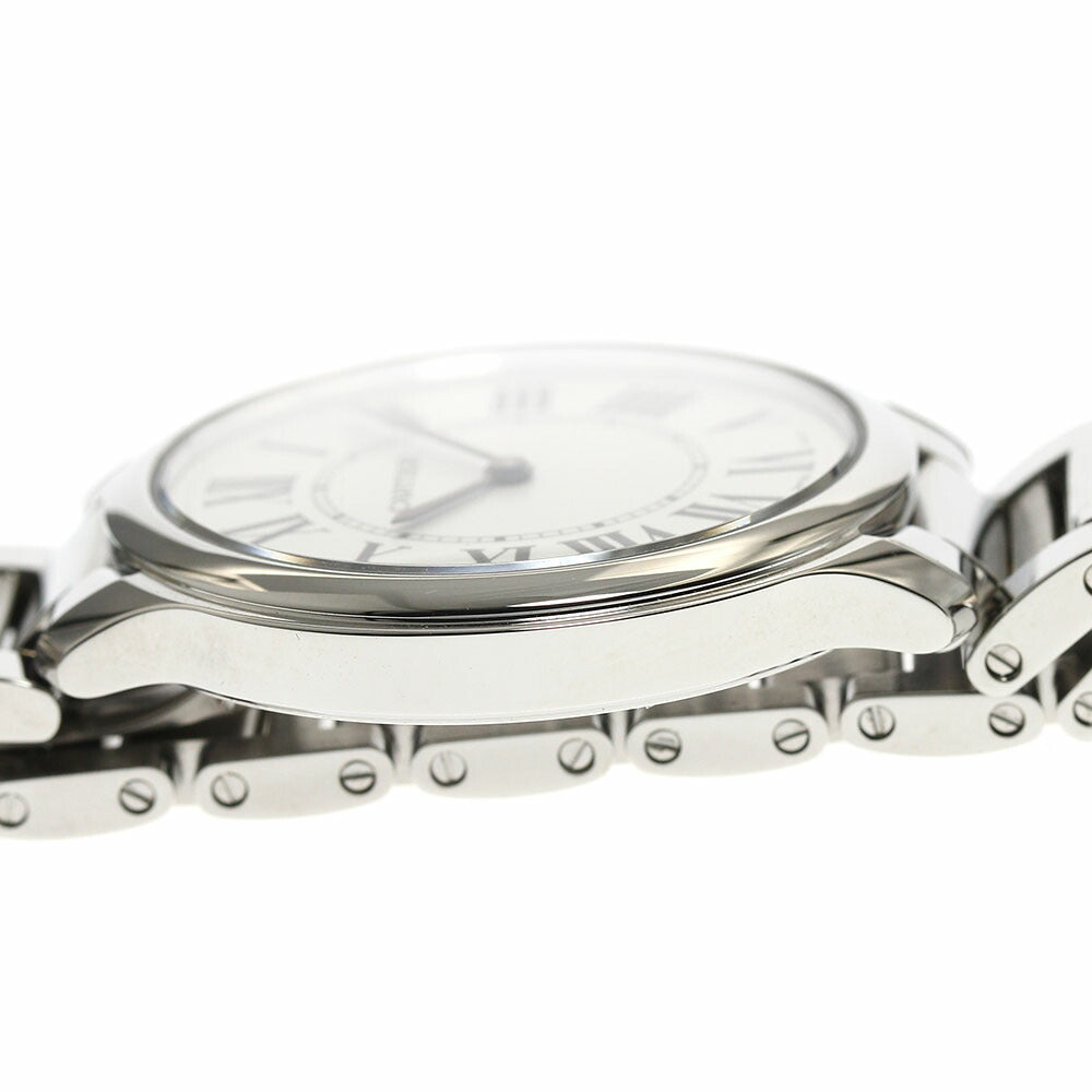 CARTIER WSRN0034 Ronde Must de 36mm Quartz Boys' Watch Excellent Condition with Warranty.