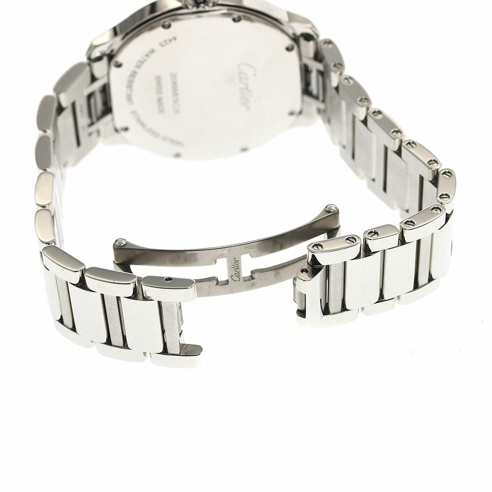CARTIER WSRN0034 Ronde Must de 36mm Quartz Boys' Watch Excellent Condition with Warranty.