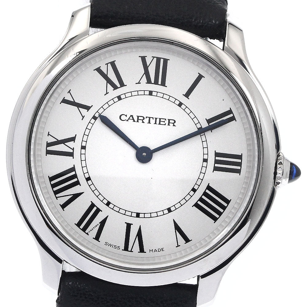 CARTIER WSRN0031 Ronde Must de 36mm Quartz Boys' Watch with Warranty