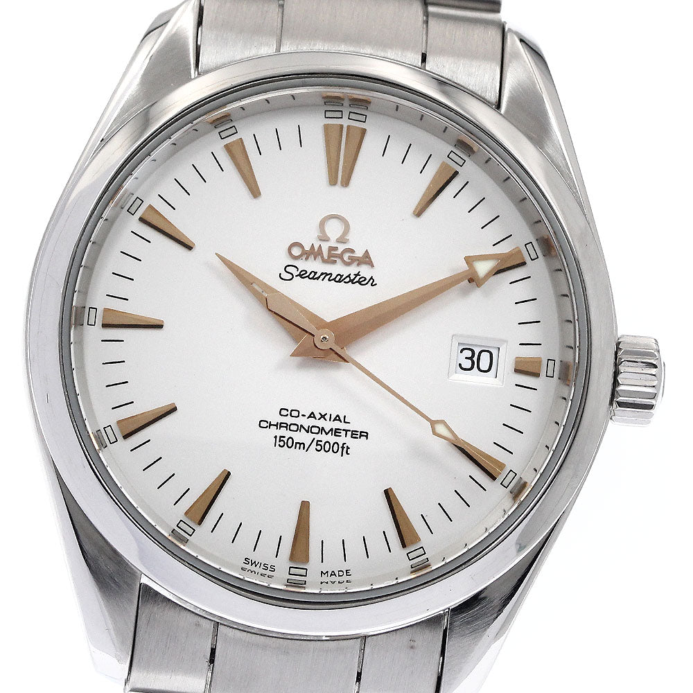 OMEGA 2503.34 Seamaster Aqua Terra Co-Axial Date Automatic Men's Watch (Good Condition)