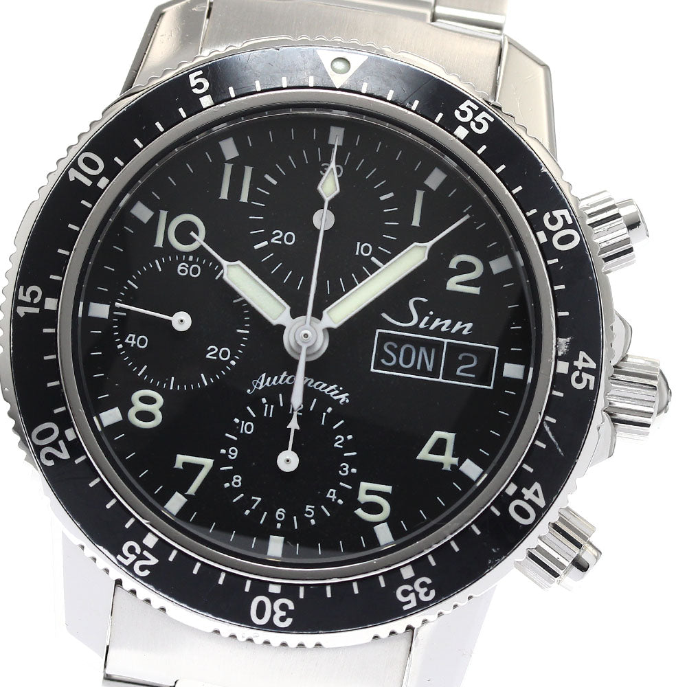 Sinn 103.B.SA.AUTO Chronograph Day-Date Automatic Men's Watch with Warranty Card