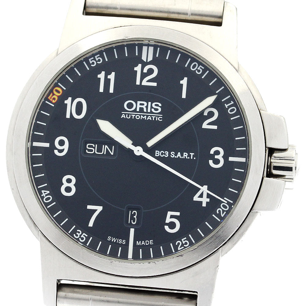 ORIS 01 735 7641 4184-Set ProPilot BC3 Air Racing Silver Lake Limited Automatic Men's Watch with Warranty