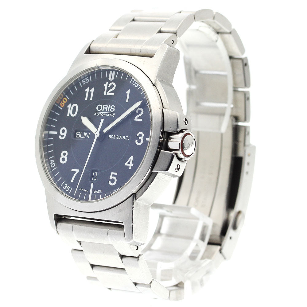 ORIS 01 735 7641 4184-Set ProPilot BC3 Air Racing Silver Lake Limited Automatic Men's Watch with Warranty