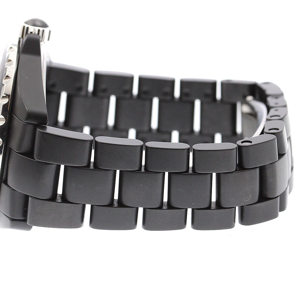 CHANEL H3131 J12 Matte Black Ceramic 42mm Automatic Men's Watch with Warranty Card