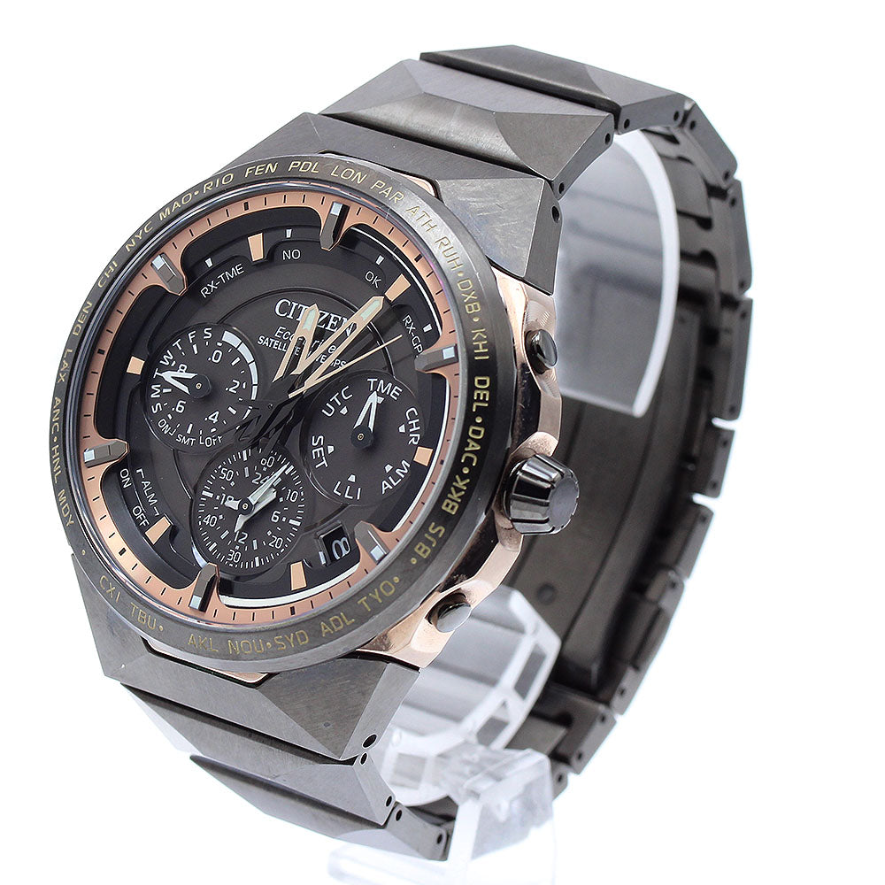 CITIZEN F950-T026729/CC4025-82E Satellite Wave Eco-Drive 50th Anniversary Solar Radio-Controlled Men's Watch (Good Condition)