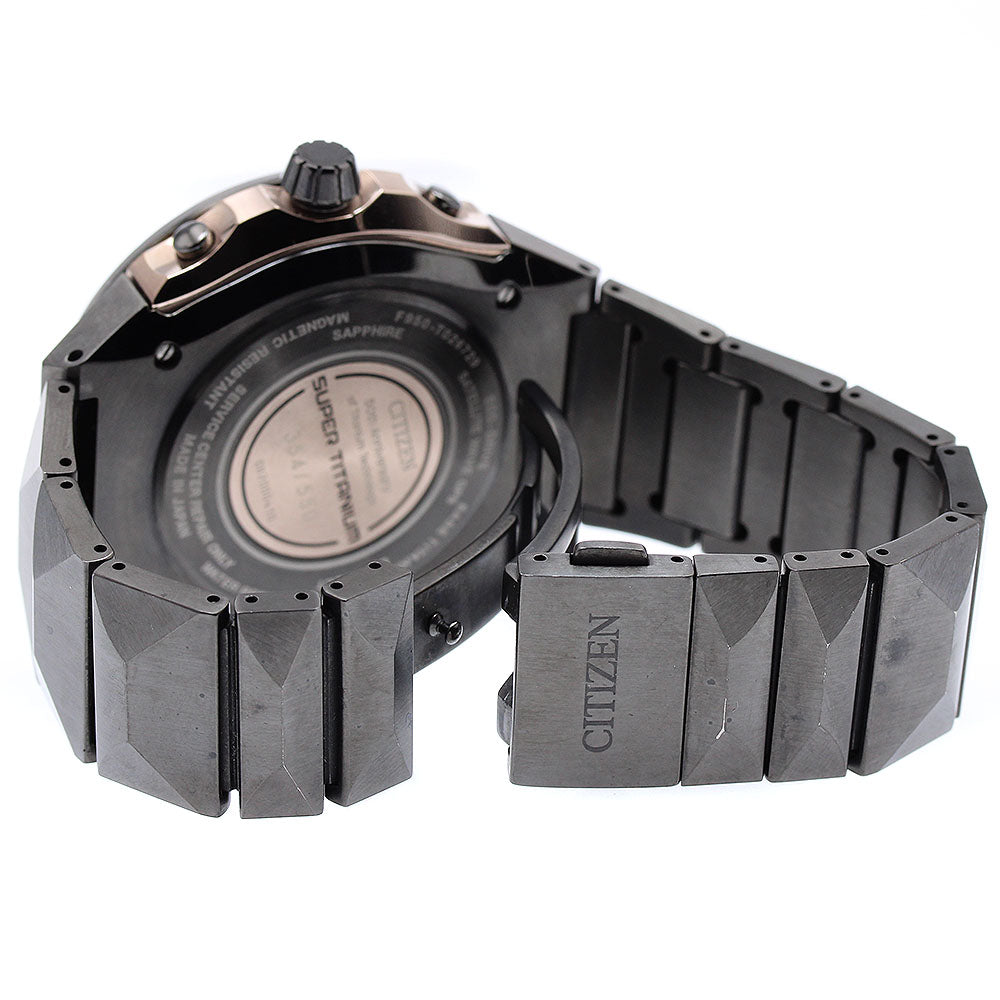 CITIZEN F950-T026729/CC4025-82E Satellite Wave Eco-Drive 50th Anniversary Solar Radio-Controlled Men's Watch (Good Condition)