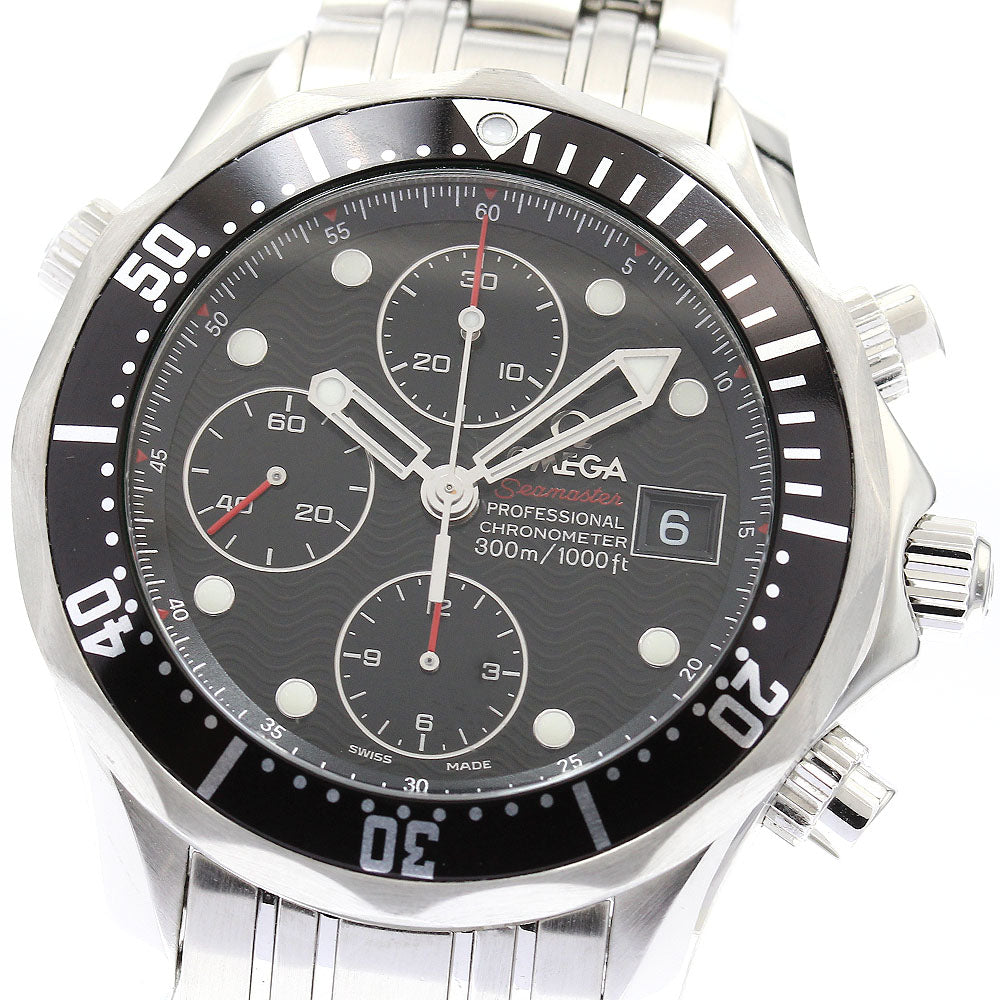 OMEGA 213.30.42.40.01.001 Seamaster Pro Diver's 300M Date Chronograph Automatic Men's Watch Excellent Condition with Warranty.