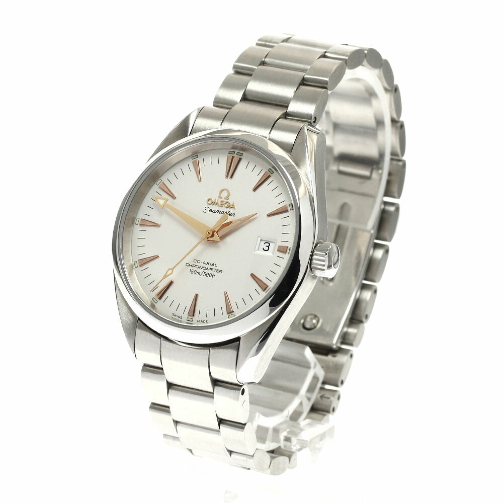 OMEGA 2503.34 Seamaster Aqua Terra Co-Axial Date Automatic Men's Watch (Good Condition)