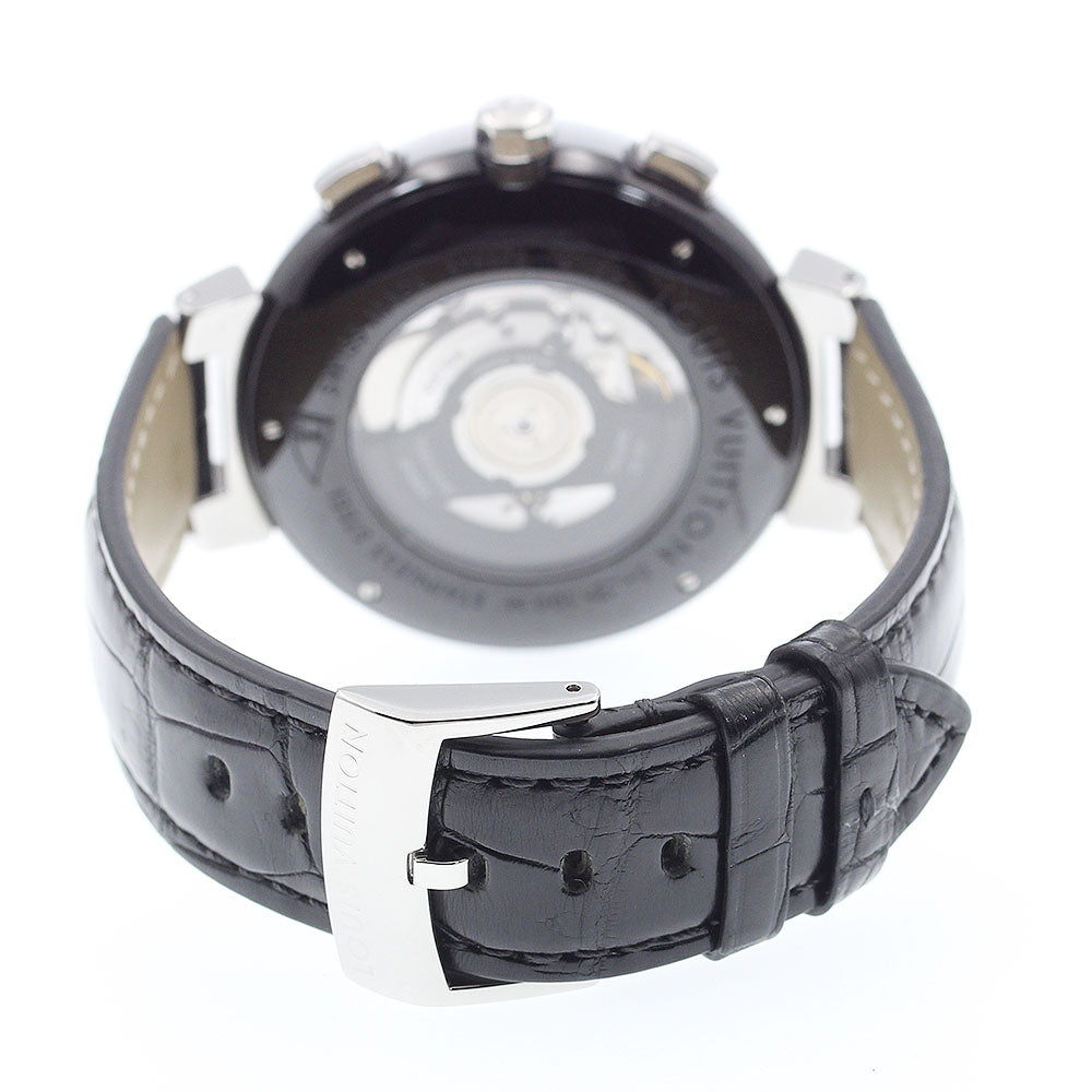 LOUIS VUITTON Q102G Tambour Regatta Date Chronograph Automatic Men's Watch