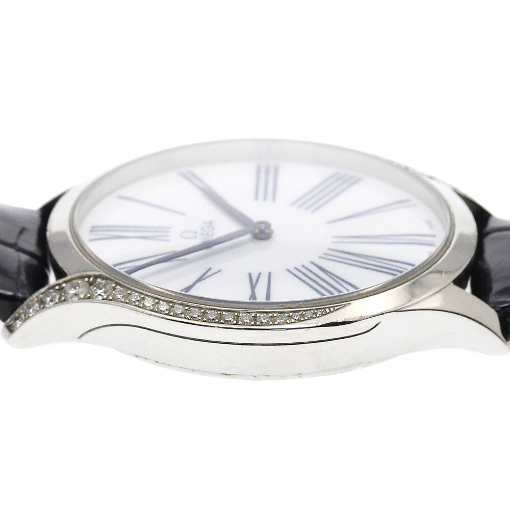 OMEGA 428.18.39.60.04.001 De Ville Tresor Diamond Bezel Quartz Men's Watch