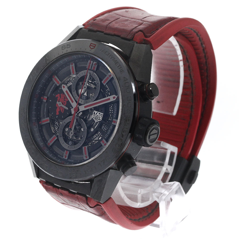 TAG Heuer CAR2A1J Carrera Calibre Heuer 01 Manchester United Chronograph Automatic Men's Watch