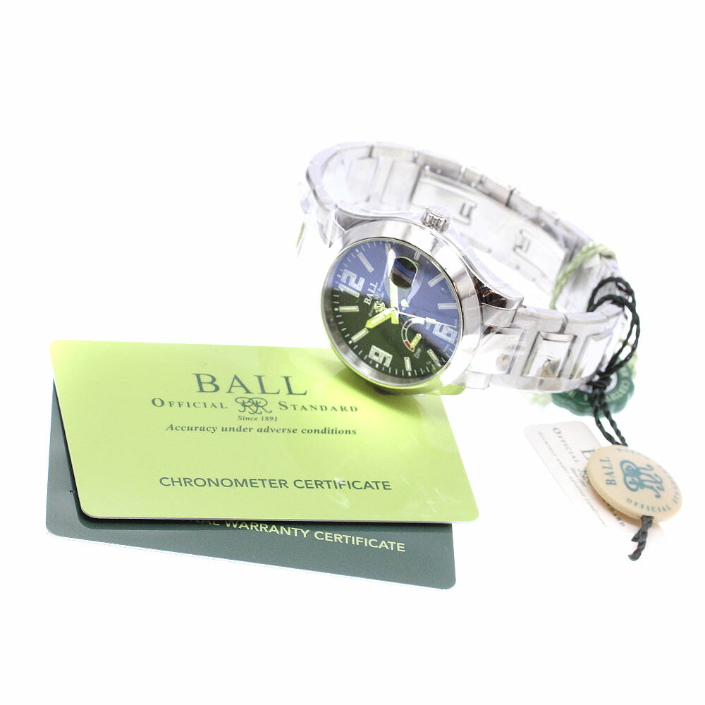 BALLWATCH PM9026C-SCJ-BK Pioneer Power Reserve Automatic Men's Watch Unused with Warranty.