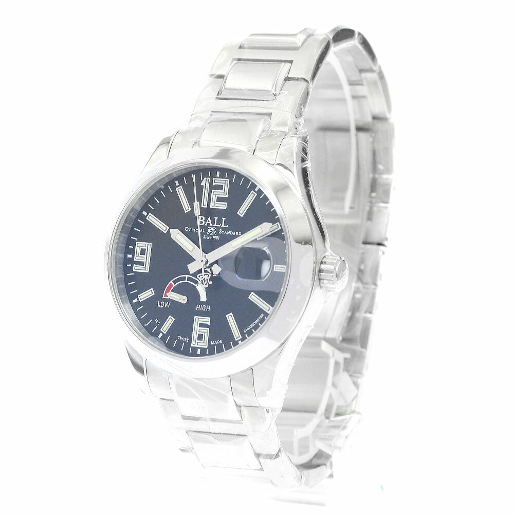 BALLWATCH PM9026C-SCJ-BK Pioneer Power Reserve Automatic Men's Watch Unused with Warranty.