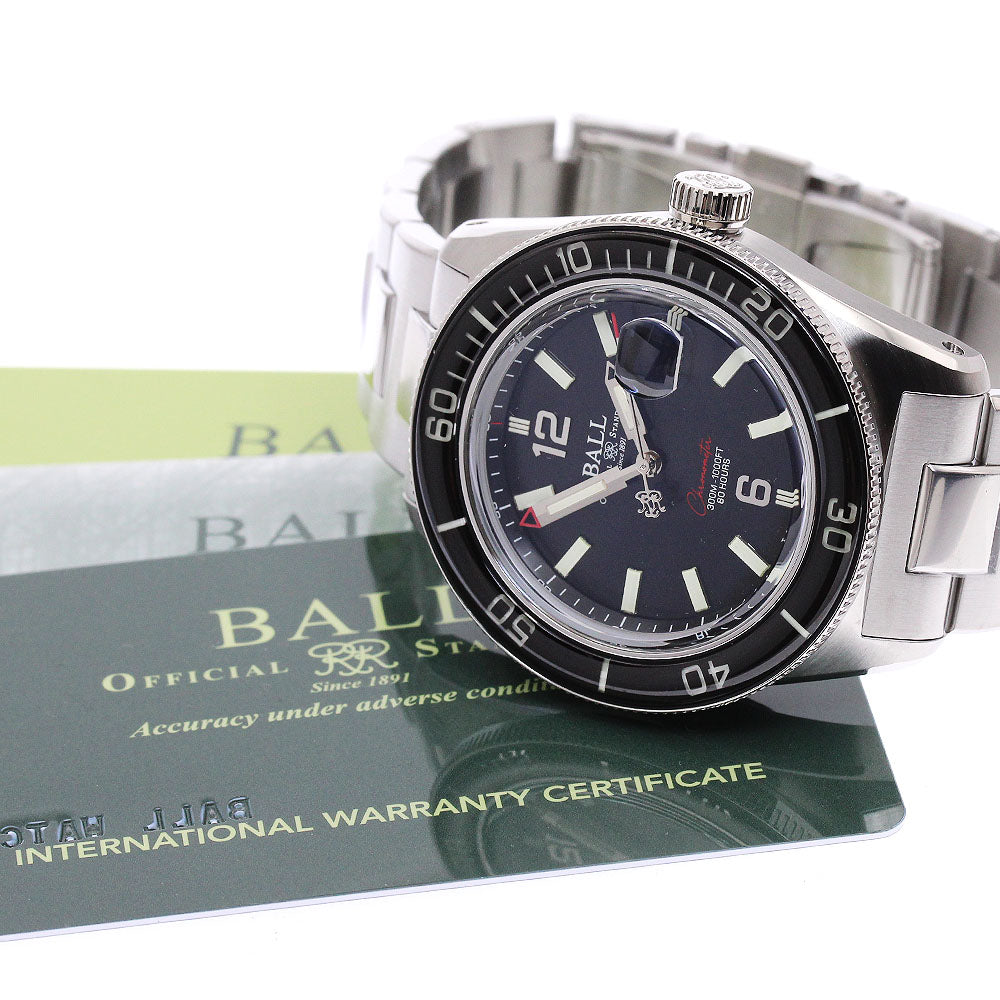 BALLWATCH DD3100A-S1C-BK Engineer M Skin Diver 2 Automatic Men's Watch Unused with Warranty.