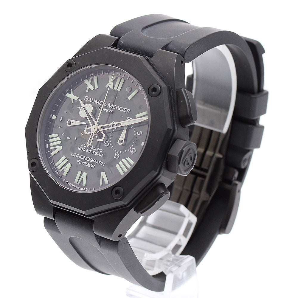 Baume & Mercier 65654/MOA08834 Riviera S Magnum XXL Flyback Automatic Men's Watch (Good Condition)