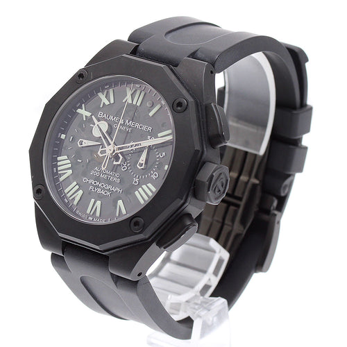 Baume & Mercier 65654/MOA08834 Riviera S Magnum XXL Flyback Automatic Men's Watch (Good Condition)