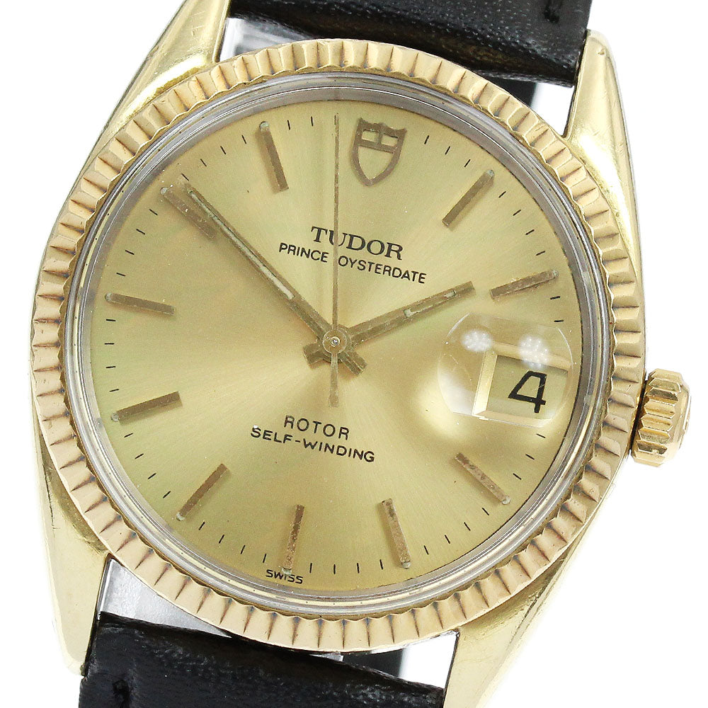 TUDOR 75205 Prince Oysterdate YG Bezel Cal.2824-2 Automatic Boys' Watch