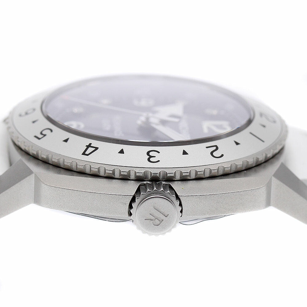 JEANRICHARD 60150-2/60150-11-21A-AC7D Highland Date 8P Diamond Automatic Men's Watch Excellent Condition with Warranty Card