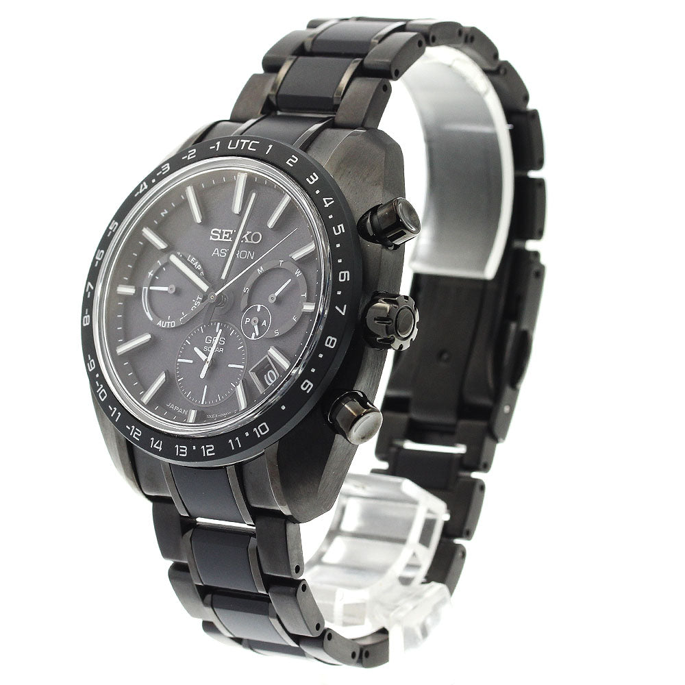SEIKO SBXC089/5X53-0BF0 Astron 5X Watch Salon Exclusive Model Date GPS Solar Powered Radio Controlled Men's Watch Excellent Condition with Box