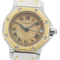 CARTIER W2001683 Santos Octagon SM Date Quartz Ladies Watch with Warranty