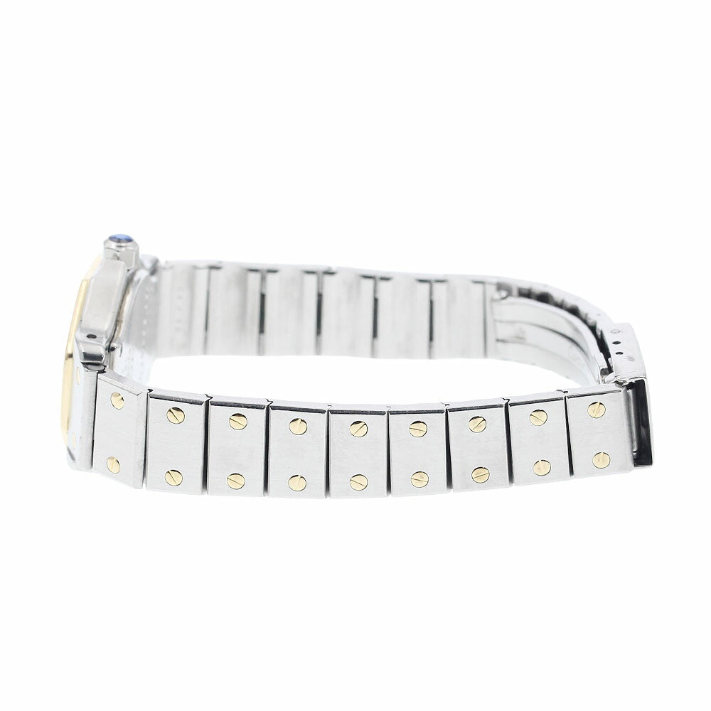 CARTIER W2001683 Santos Octagon SM Date Quartz Ladies Watch with Warranty