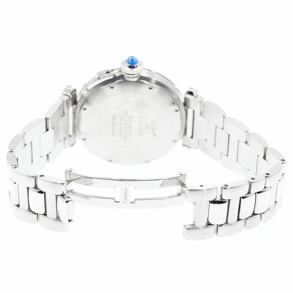 CARTIER W31005H3 Pasha 38mm Early Model Roman Numerals Automatic Men's Watch