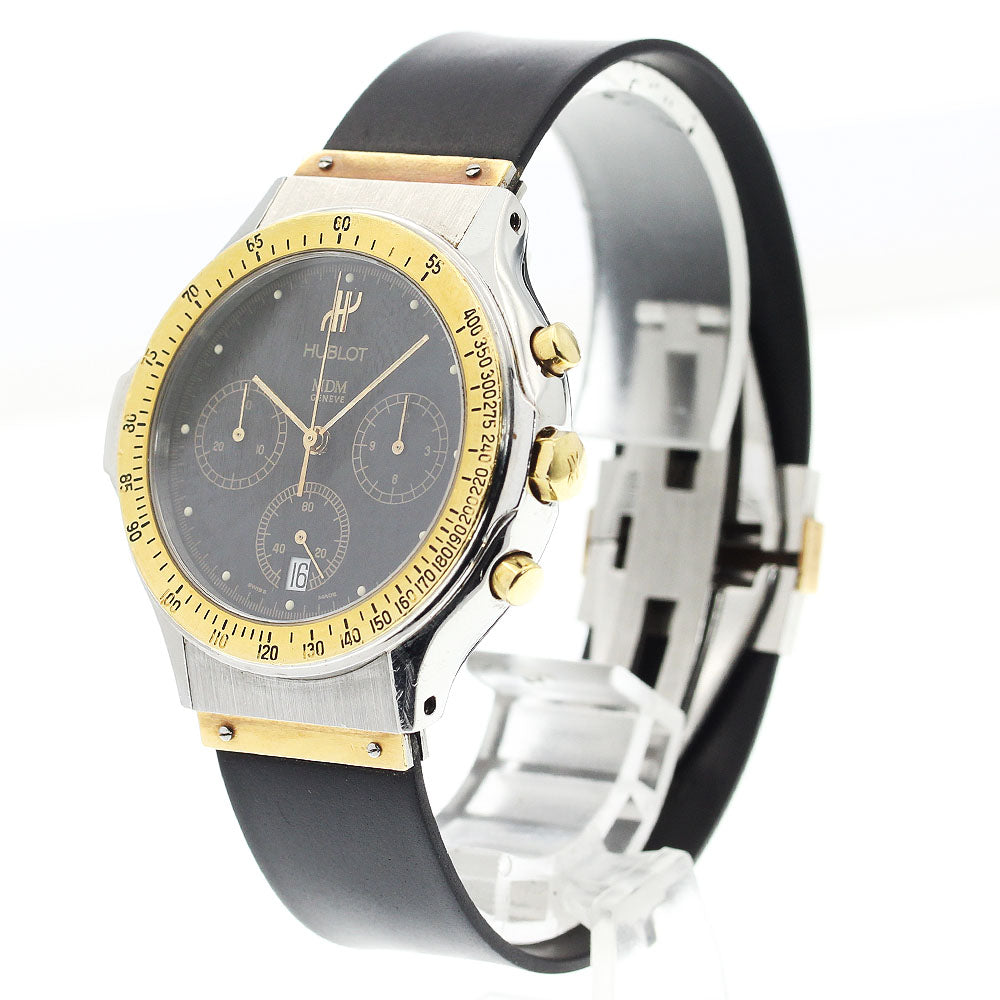 HUBLOT 1621.2 MDM Chronograph YG Combination Quartz Men's Watch