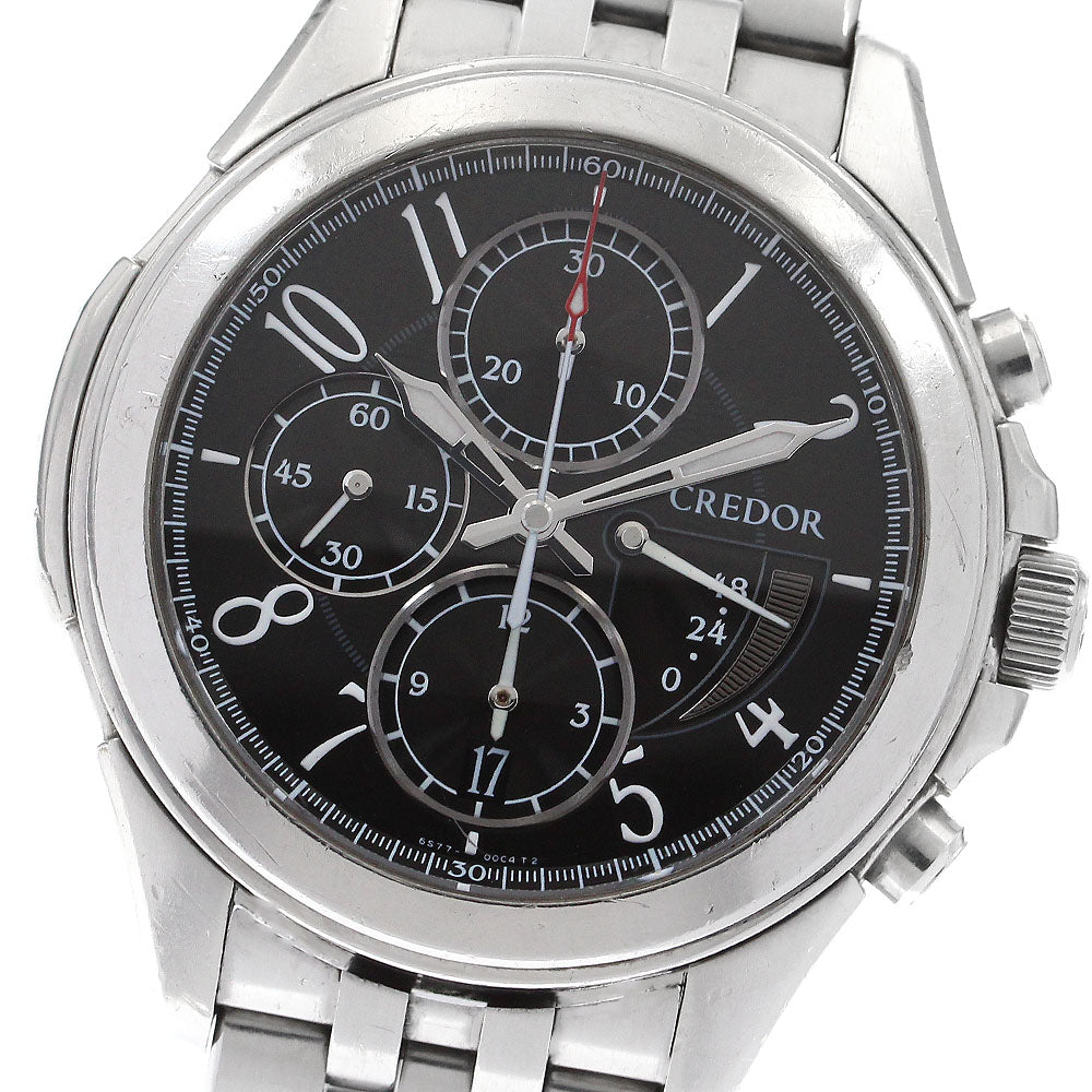 SEIKO 6S77-00B0/GCBK989 Credor Pacific Chronograph Men's Watch