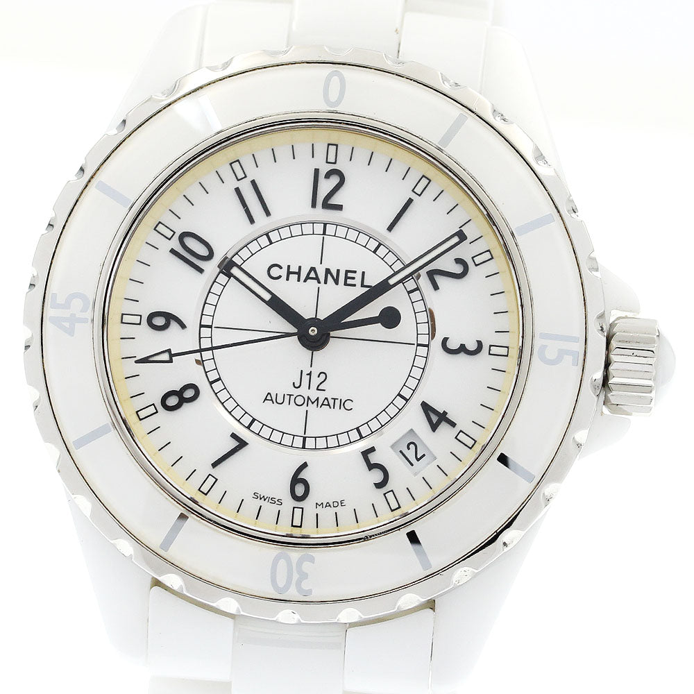 CHANEL H0970 J12 White Ceramic Automatic Men's Watch