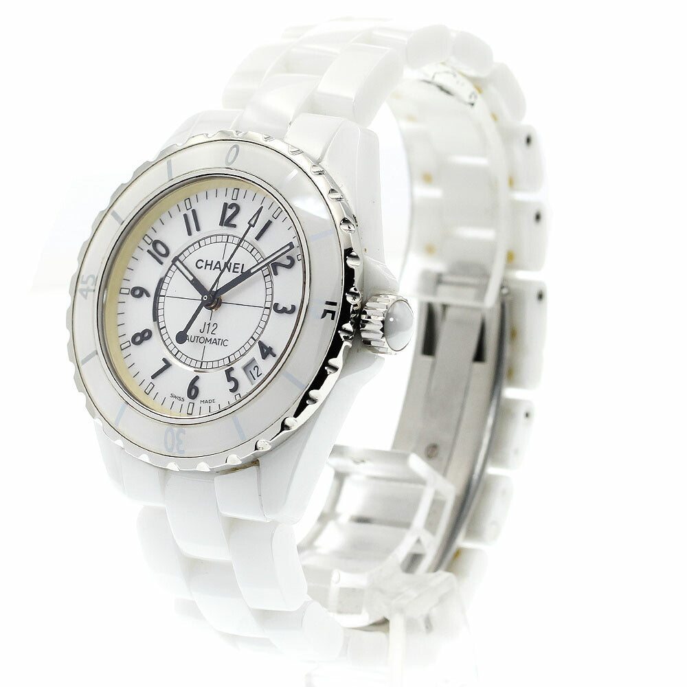 CHANEL H0970 J12 White Ceramic Automatic Men's Watch