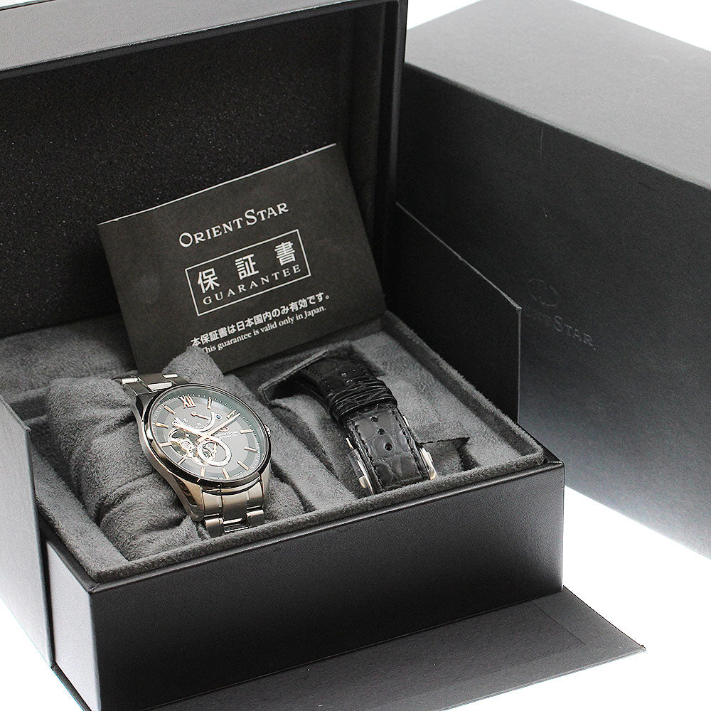 ORIENT F7F6-UAA0/RK-HJ0006B Slim Skeleton Power Reserve Automatic Men's Watch (Comes with Box and Warranty)