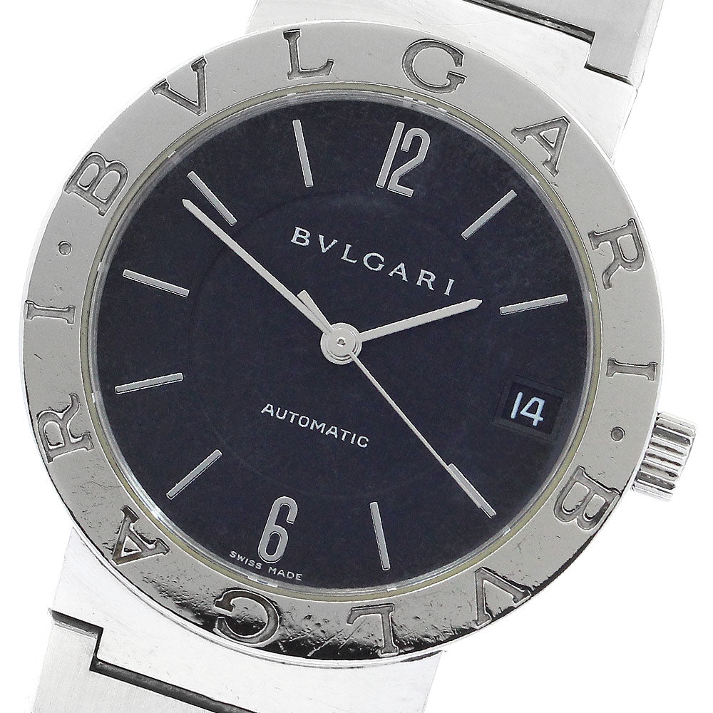 BVLGARI BB33SS Bulgari Date Automatic Men's Watch with Warranty Card