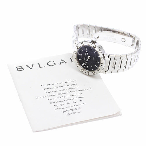 BVLGARI BB33SS Bulgari Date Automatic Men's Watch with Warranty Card