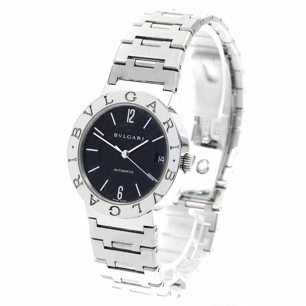 BVLGARI BB33SS Bulgari Date Automatic Men's Watch with Warranty Card