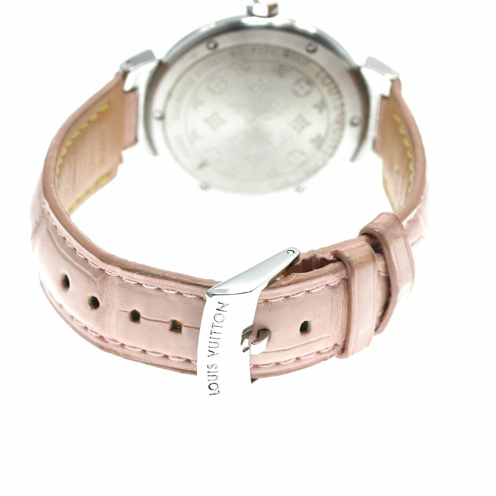 LOUIS VUITTON Q131F Tambour Lovely Diamond 18P Diamond Quartz Women's Watch with Box and Warranty