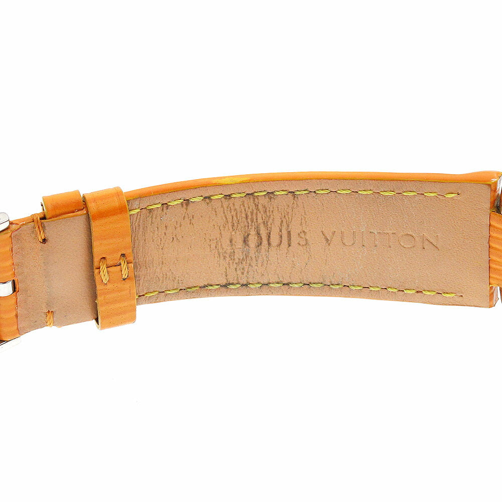 LOUIS VUITTON Q1D07 Tambour Slim Damier Graphite Date Quartz Men's Watch