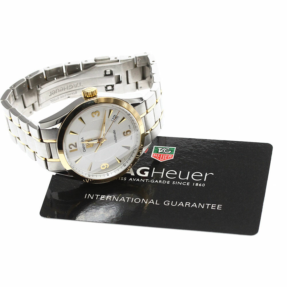 TAG Heuer WV2250.BD0791 Carrera Yellow Gold Bezel Date Automatic Men's Watch with Warranty