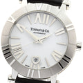 TIFFANY&Co. Z1300.68.11A20A71A Atlas Date Automatic Ladies' Watch with Warranty Card