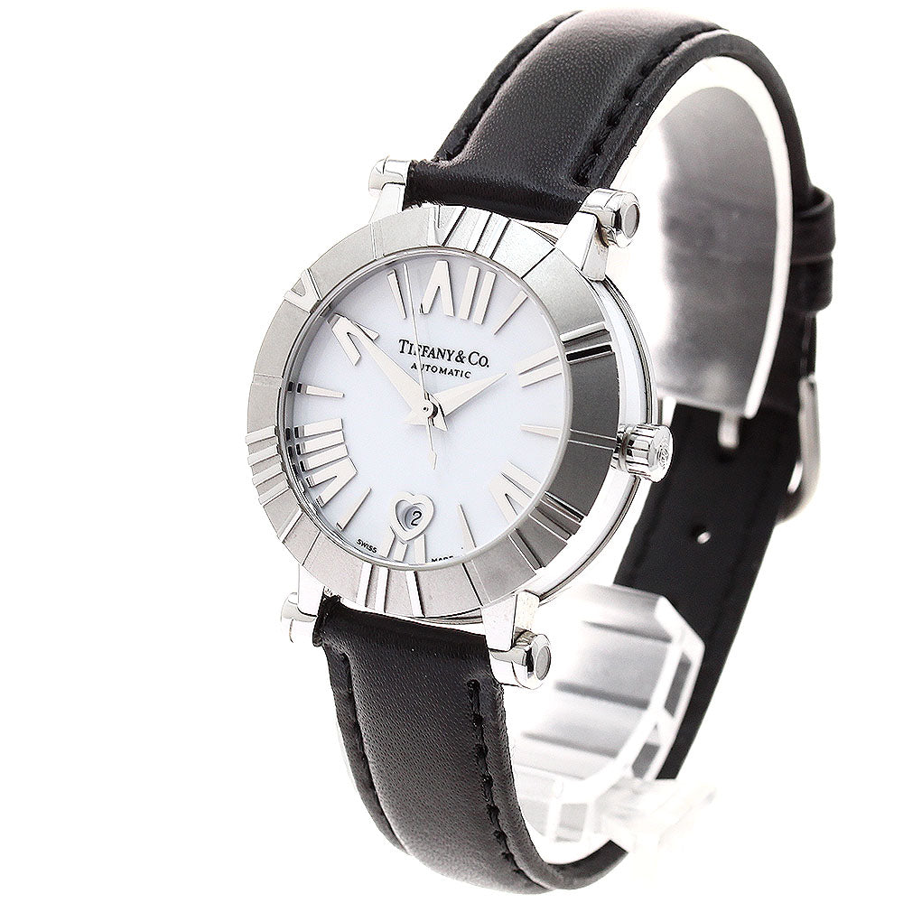 TIFFANY&Co. Z1300.68.11A20A71A Atlas Date Automatic Ladies' Watch with Warranty Card