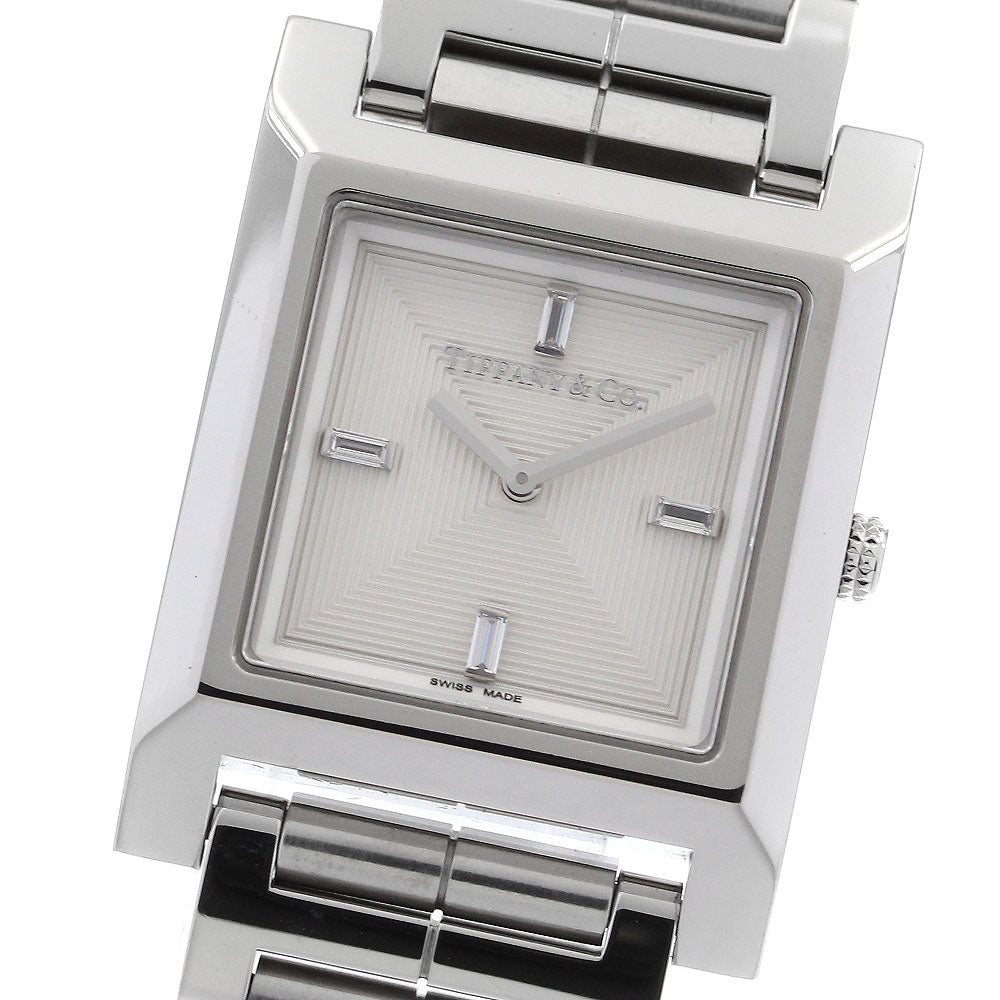 TIFFANY&Co. 67460413 1837 Makers 22mm Square Quartz Watch for Women - Excellent Condition