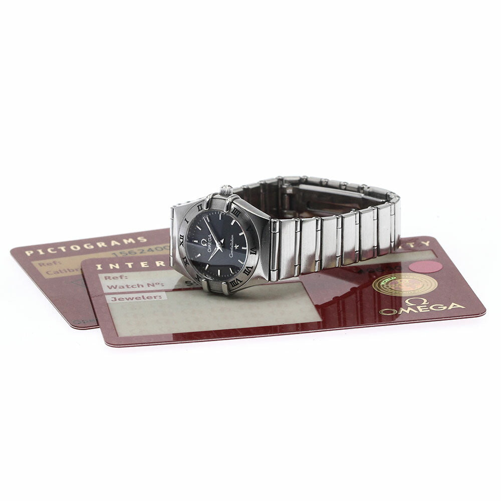 OMEGA 1562.40 Constellation Quartz Ladies Watch with Warranty Card